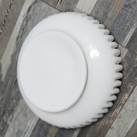 Antique Fenton Silver Crest Chip & Dip Set - Picture 10 of 10